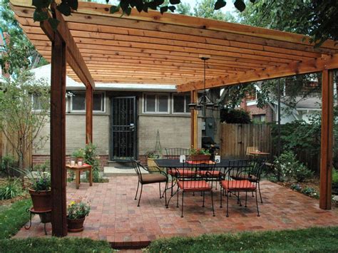 build  wood pergola hgtv