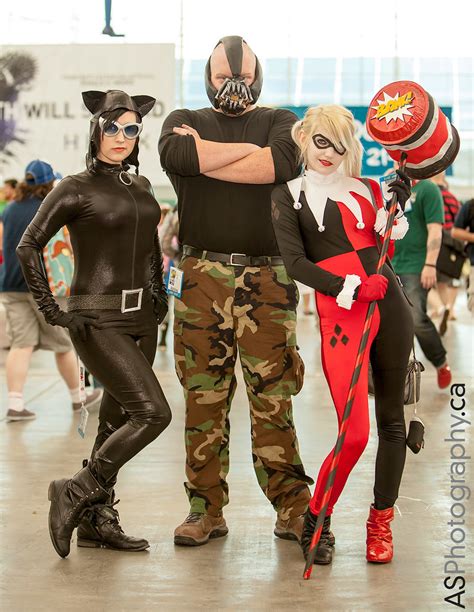 Catwoman Bane Harley Quinn At Comic Con Sdcc 2013 Flickr