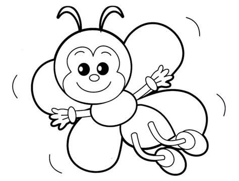 easy coloring pages  kids cartoon characers pinterest easy
