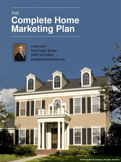 complete home marketing plan