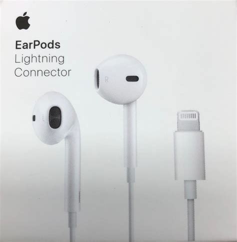 buy apple ear pods  ear earbuds  remote mic  lightning connector earbud headphones