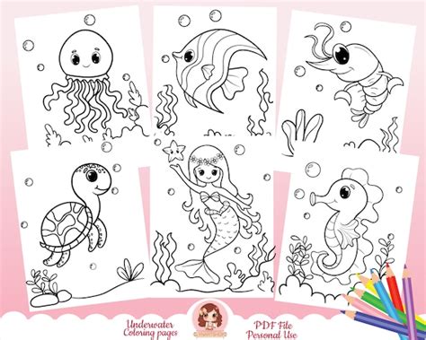 sea coloring pages mom wife busy life