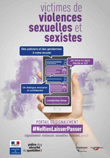 violences sexuelles et sexistes un portail de signalement en ligne