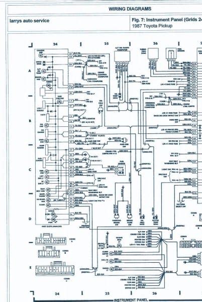toyota truck diagram car wiring diagram