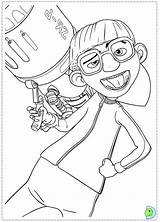 Despicable Vector Coloring Pages Dinokids Unicorn Toddlers Printable Getcolorings Print Close Color sketch template