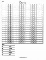Coloring Pixel Number Color Pages Printable Math Mystery Worksheets Kids Numbers Worksheet Book Printables Ballerina Superhero Deadpool Colouring Squared Mario sketch template