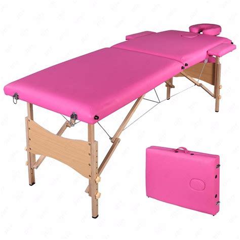 pink portable massage table brody massage