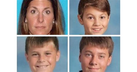 police search for missing mother three sons
