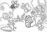 Coloring Pages Insect Insects Bugs Printable Bug Color Realistic Getcolorings Kids Getdrawings Print Template Colorings sketch template
