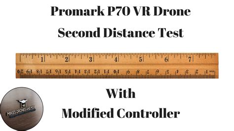 promark p vr drone distance test  modified controller youtube