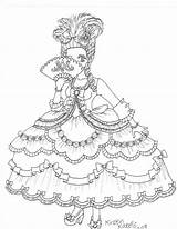 Antoinette Coloring Etoile Fairy sketch template