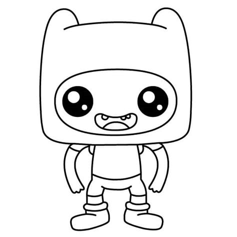 funny finn coloring page  printable coloring pages  kids