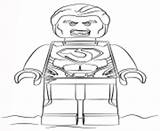 Coloring Lego Printable Steel Pages Legoman Wolverine Book Info sketch template