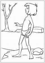 Mowgli Coloring Pages sketch template