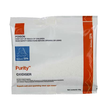 purity eliminates chloramines  musty odours  spas  hot tubs