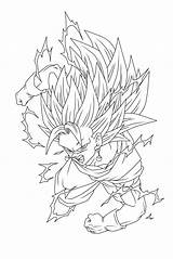 Vegetto Ssj Lineart Ball Dragon Deviantart Coloring Pages Goku Super Drawing Line Drawings Dbz Choose Board sketch template