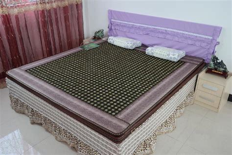 220v hot stone massage mat verwarmde massage bed matras populair in korea gratis verzendmethode