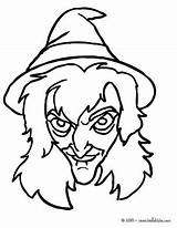 Witch Face Scary Coloring Pages Pumpkin Halloween Drawing Mouth Hellokids Color Carving Draw Choose Printable Print Faces Drawings Board Clipartmag sketch template