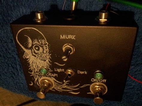 fuzzbeard murk box modded bazz fuss clone murk diy guitar pedal clone