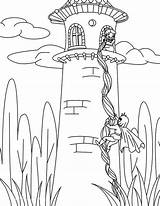 Coloring Rapunzel Tower Pages Tangled Princess Castle Hair Prince Disney Drawing Print Printable Using Climb Color Kids Bestcoloringpagesforkids Fairy Grimm sketch template