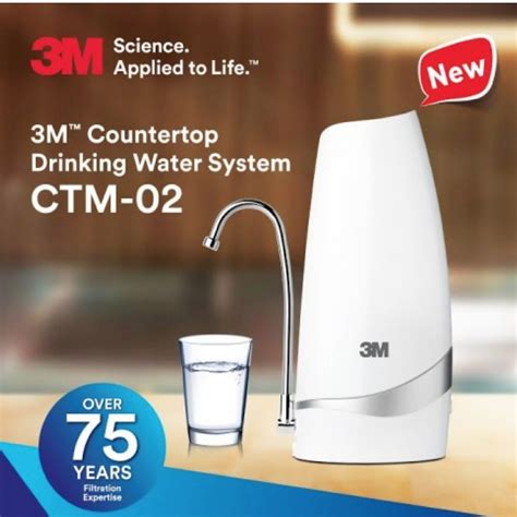 original  ctm  counter top drinking water filter system ctm