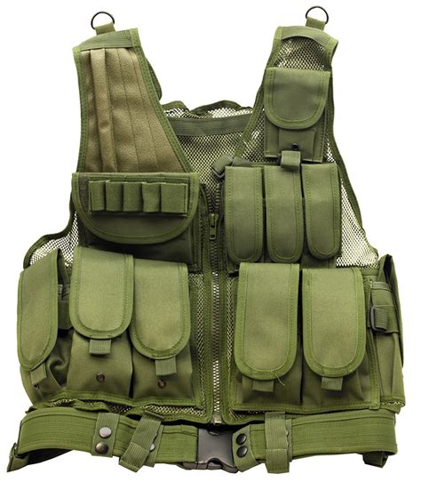 mesh tactical vest od green