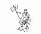 Icarus Palutena Coloring sketch template