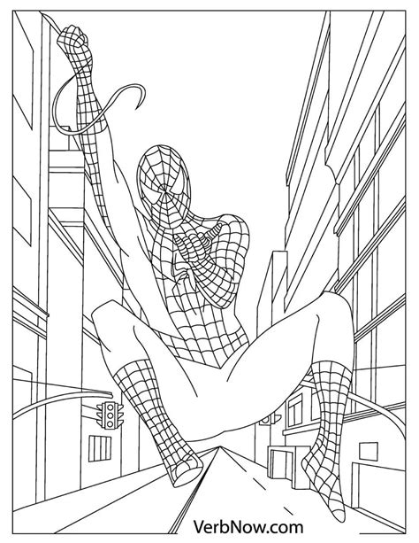 printable spider man coloring pages