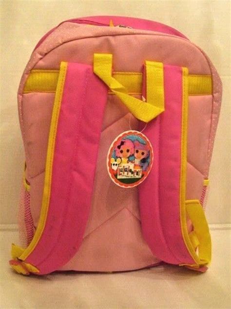lalaloopsy  friends pink girls   large school backpack