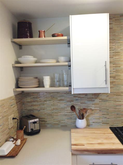 pros  cons  open shelving   kitchen