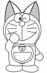 Doraemon Colouring Drawing Fanon sketch template