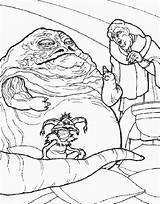 Jabba Hutt Paginas sketch template