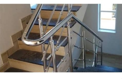 modern stainless steel staircase grills  rs feet stainless