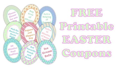 easter egg hunts extra sweet   printable coupons life