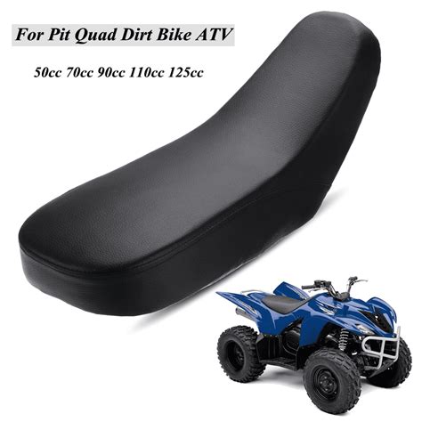 black foam seat  pit quad dirt bike atv  wheeler cc cc cc cc racing style walmart
