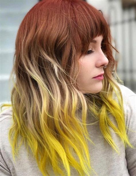Gorgeous Brown And Yellow Hair Color Shades For 2019