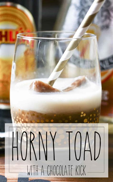 horny toad with a chocolate kick cocktail recipe