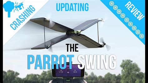 crashing  vtol parrot swing drone firmware updates  review parrotswing dronereview