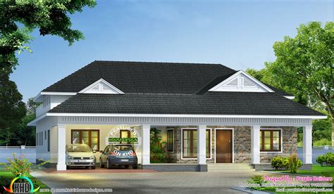 modern bungalow architecture  sq ft kerala home design  floor plans  houses