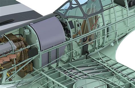 technical illustration cutaways  behance technical illustration aircraft design model