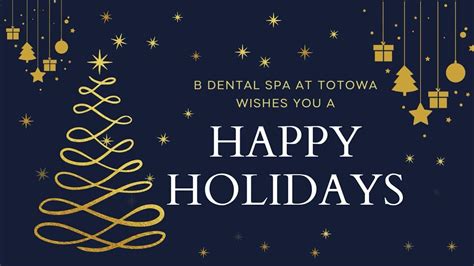 happy holidays   dental spa  totowa youtube