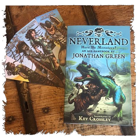 Jonathan Green Author Gamebook Friday Neverland Here Be Pirates