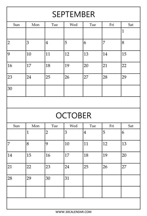 printable calendar   months  page