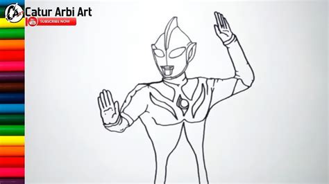 wow ultraman cosmos mewarnai coloring pages easy youtube