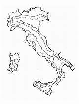 Geografiche Cartine Cartina Stampare Geografica Geografia Monti Muta Fiumi Leggi Montuoso Mappe sketch template