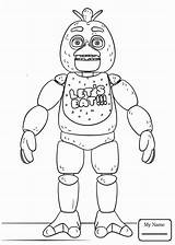 Freddy Fnaf Coloring Pages Chica Nights Five Golden Printable Foxy Para Colorear Freddys Book Color Dibujos Pintar Bonnie Toy Kids sketch template