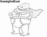 Underpants Coloring sketch template