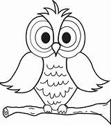 Coloring Pages Printable Owl sketch template