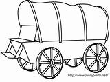 Wagon Covered Old Clipart Chuck Drawing Wagons Drawings Conestoga Coloring Getdrawings Size Clipartmag sketch template