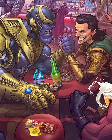 25 Hilarious Thanos Fanart That All Avengers Fans Will